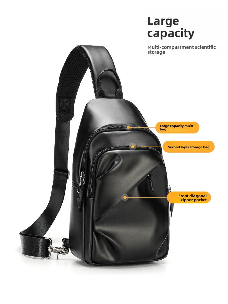 Men's Waterproof Oxford Shoulder Messenger Bag