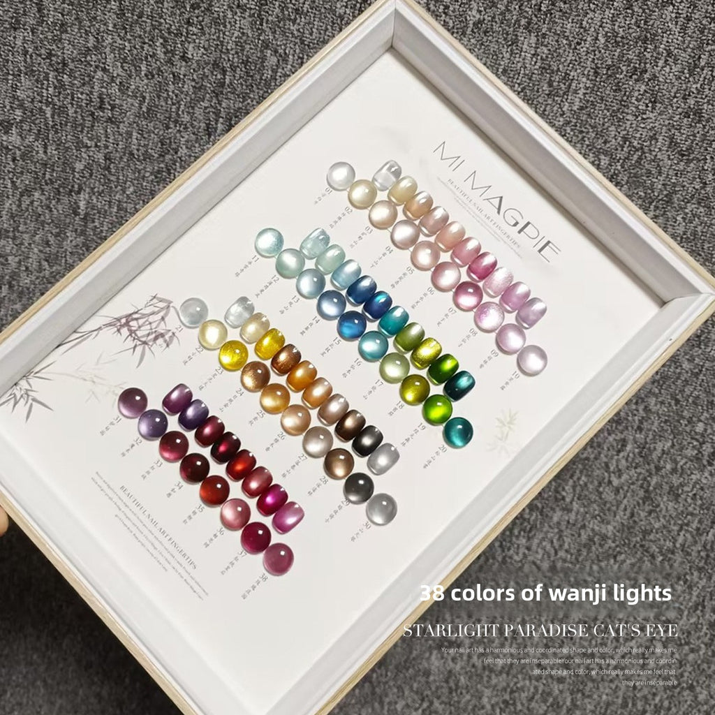 Magnetic Cat's Eye Nail Polish Glue Set