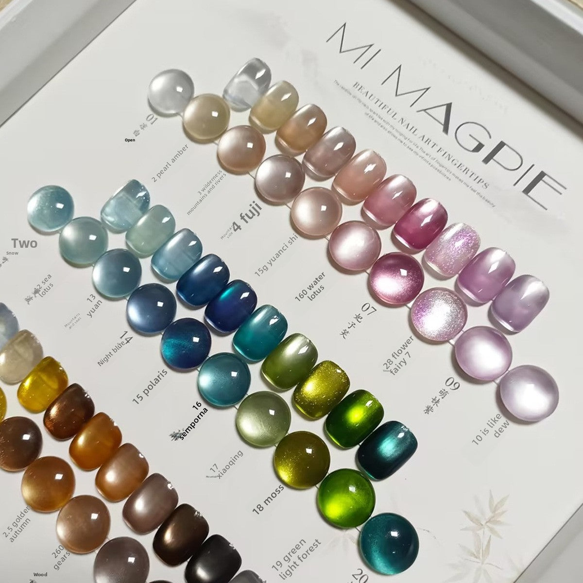 Magnetic Cat's Eye Nail Polish Glue Set