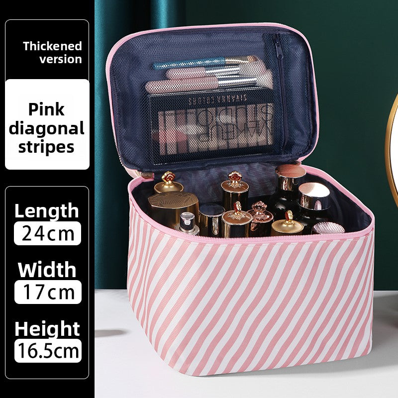 Newly Upgraded Extra Large Cosmetic Bag Portable 2021 New Skin Care Product Cosmetics Bag Travel Heightened Waterproof Cloth Bag for Women