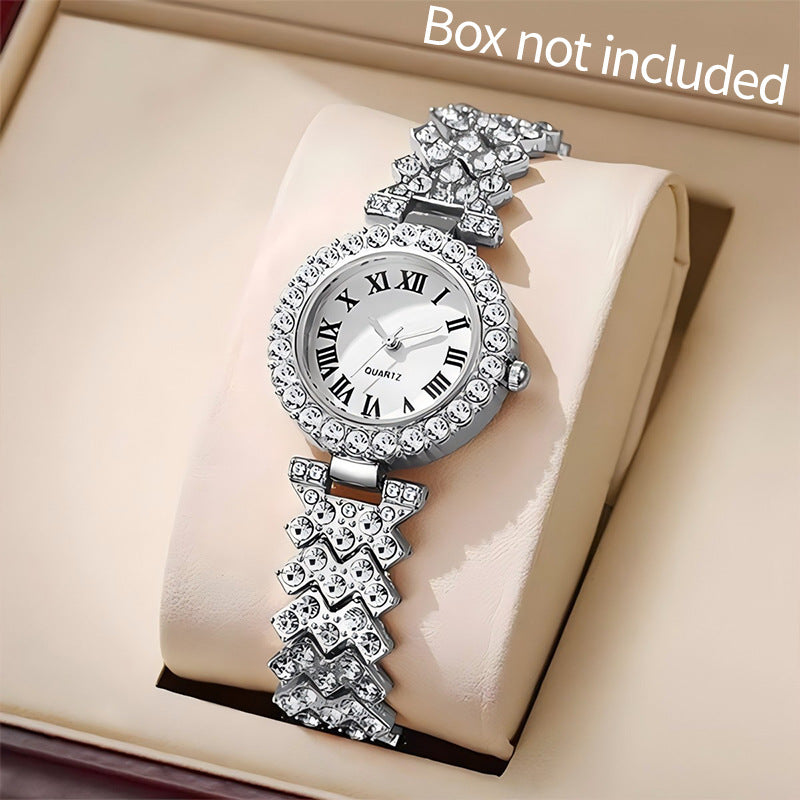 Diamond-studded ladies' watch