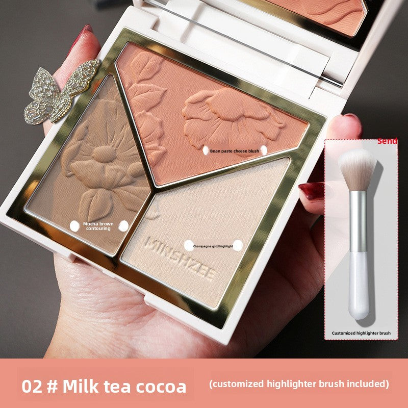 Nose Shadow Blush New Makeup High-gloss Finishing