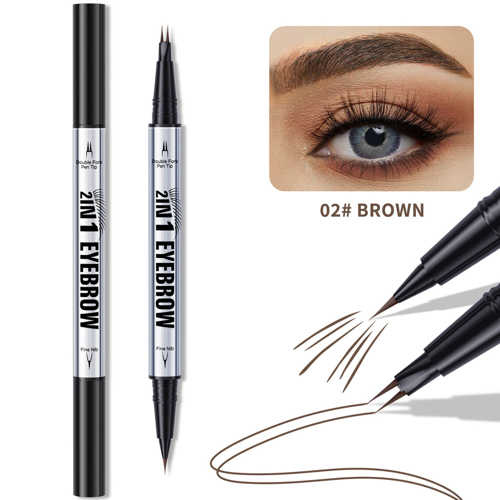 HelloKiss Dual-ended Waterproof Eyebrow Pencil
