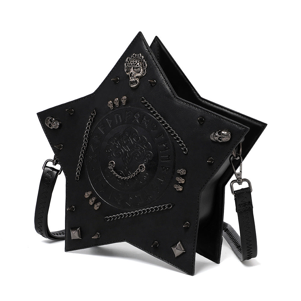Women's Gothic PU Shoulder Bag