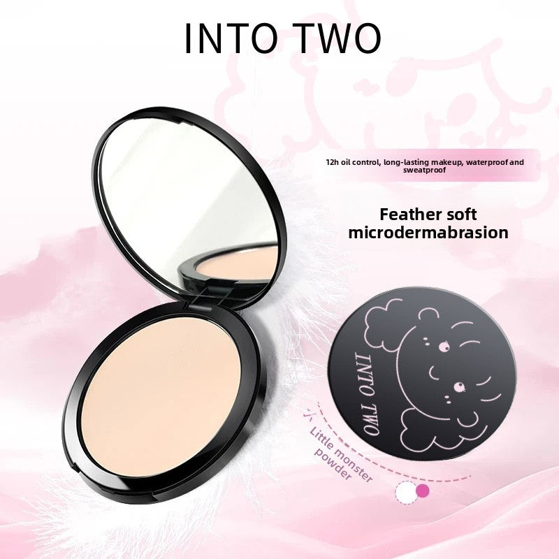 not easy to take off makeup brightening pressed powder