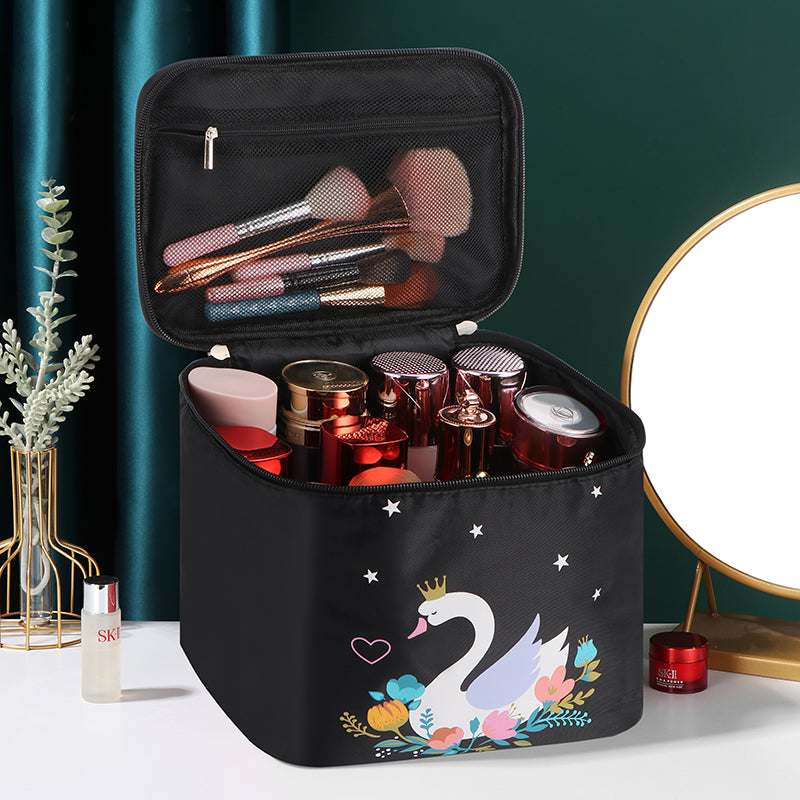 Newly Upgraded Extra Large Cosmetic Bag Portable 2021 New Skin Care Product Cosmetics Bag Travel Heightened Waterproof Cloth Bag for Women