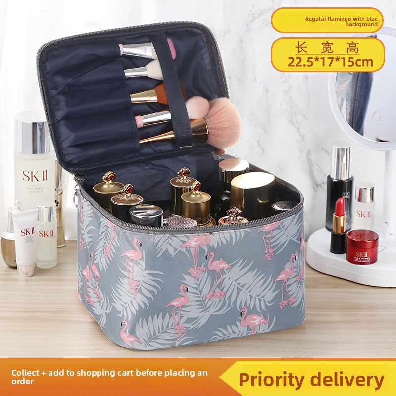 Newly Upgraded Extra Large Cosmetic Bag Portable 2021 New Skin Care Product Cosmetics Bag Travel Heightened Waterproof Cloth Bag for Women
