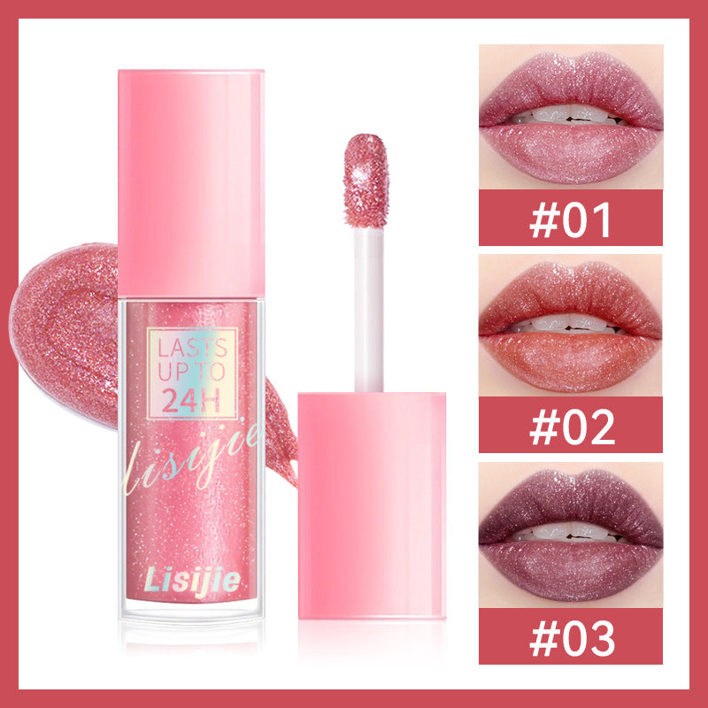 Sparkling Lip Glaze with Glitter