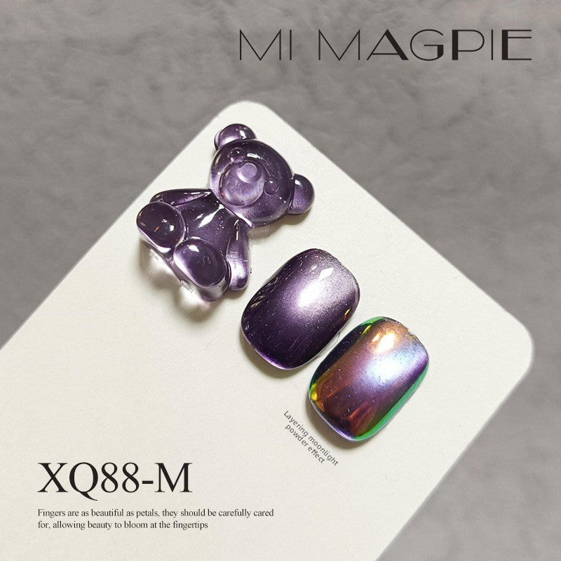 Magnetic Cat's Eye Nail Polish Glue Set