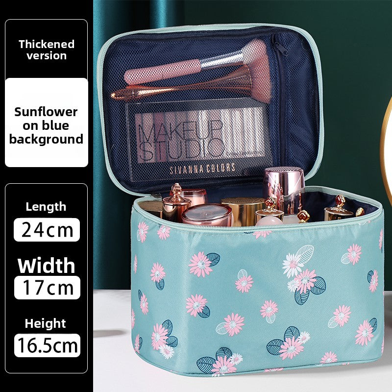 Newly Upgraded Extra Large Cosmetic Bag Portable 2021 New Skin Care Product Cosmetics Bag Travel Heightened Waterproof Cloth Bag for Women