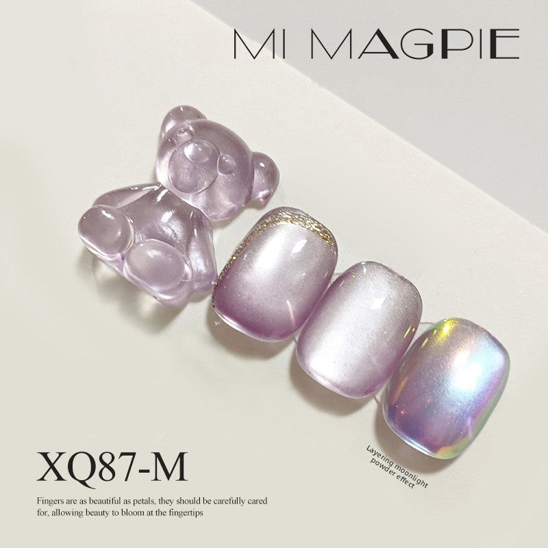 Magnetic Cat's Eye Nail Polish Glue Set