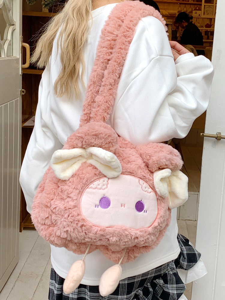 Plush backpack