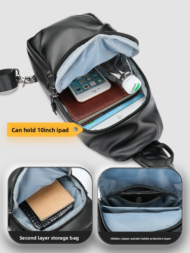 Men's Waterproof Oxford Shoulder Messenger Bag