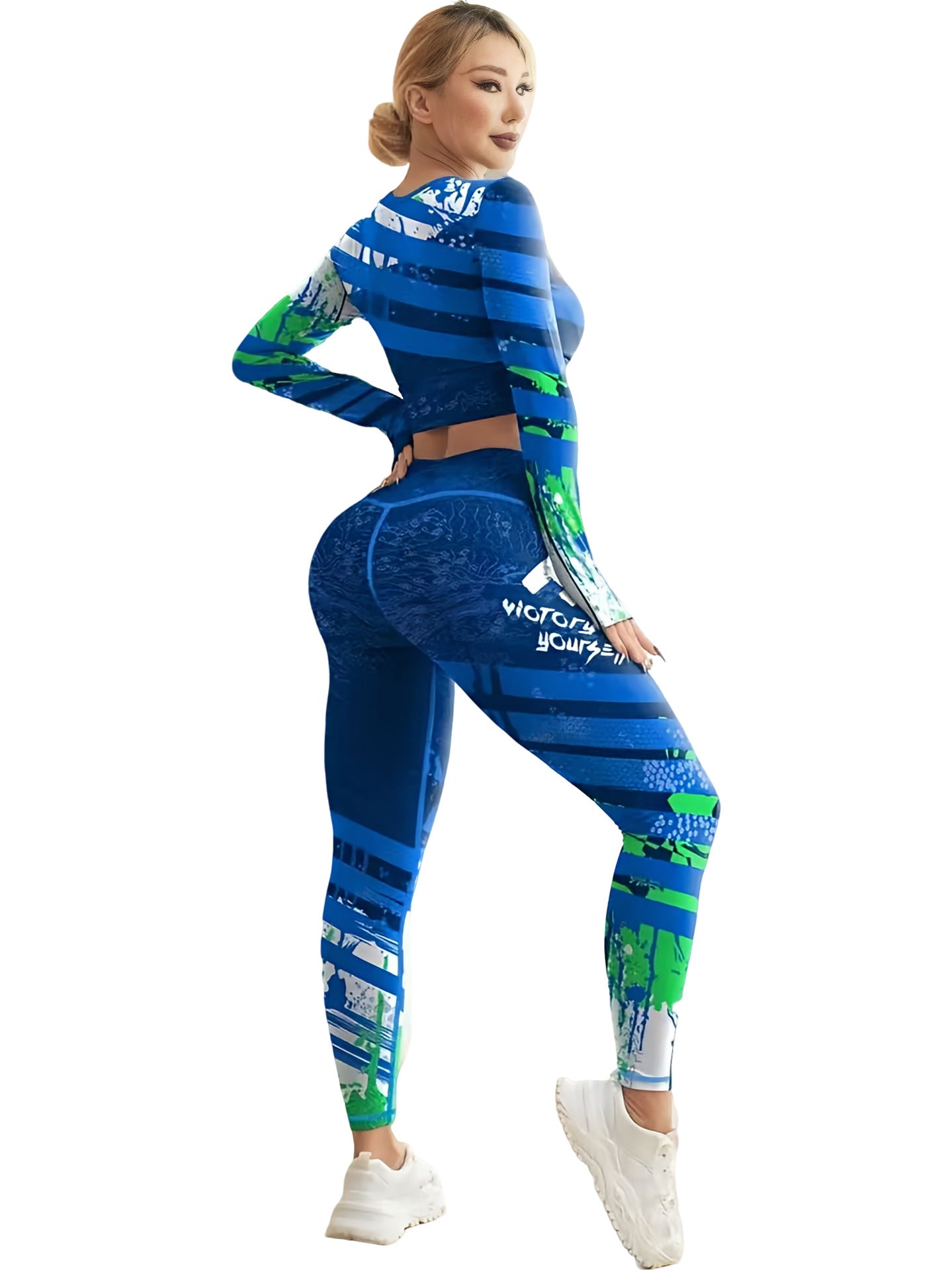 Long Sleeve Yoga Suit