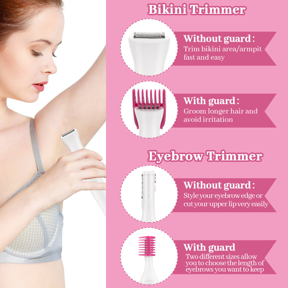 Multi-purpose Hair Trimmer for Eyebrows and Body