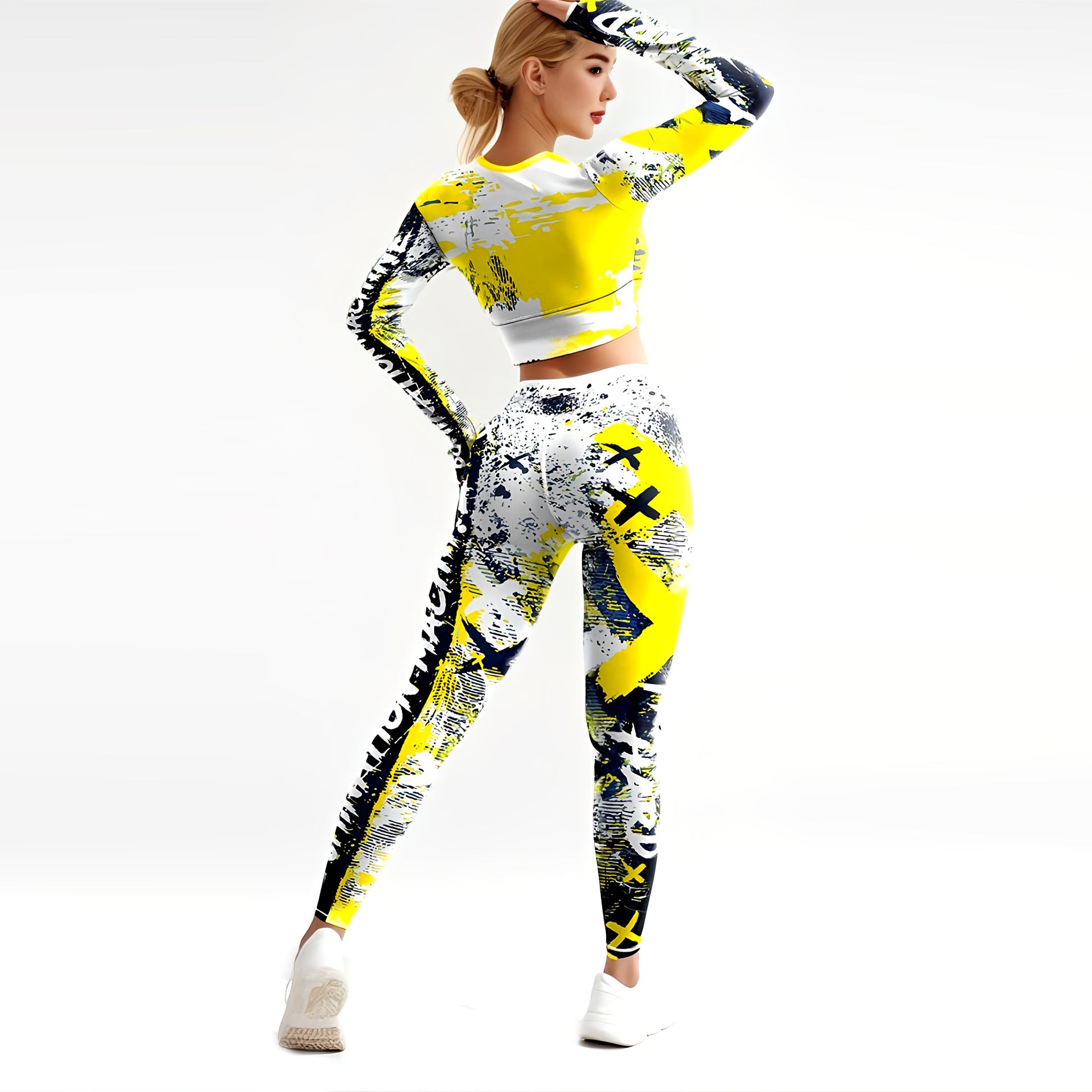 Long Sleeve Yoga Suit