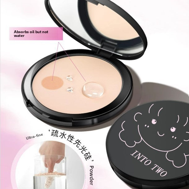 not easy to take off makeup brightening pressed powder
