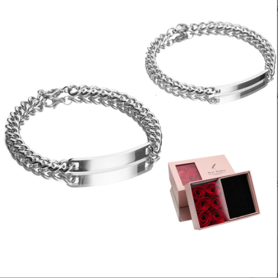 Titanium steel 18K high-quality gold-plated bracelet