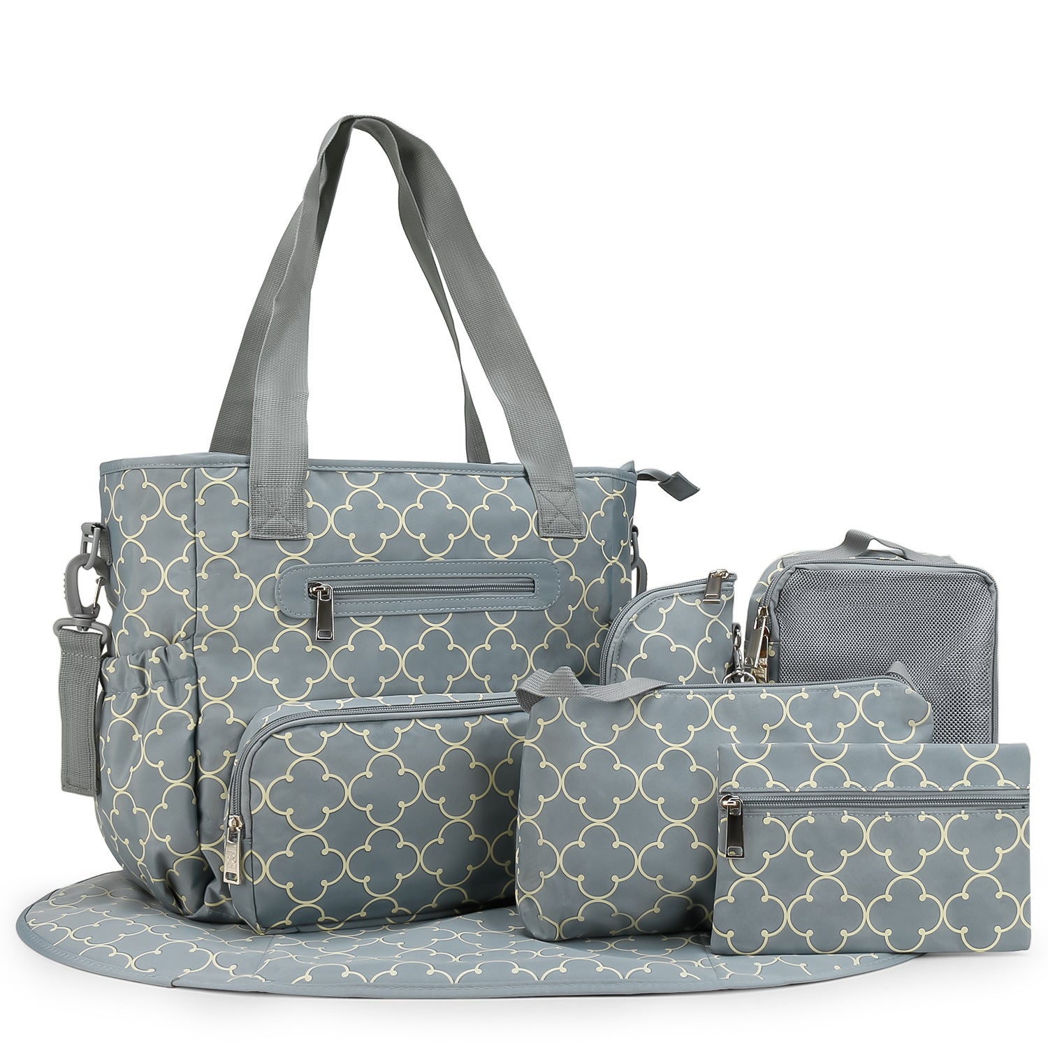 Multifunctional Large Capacity Diaper Bag with Accessories