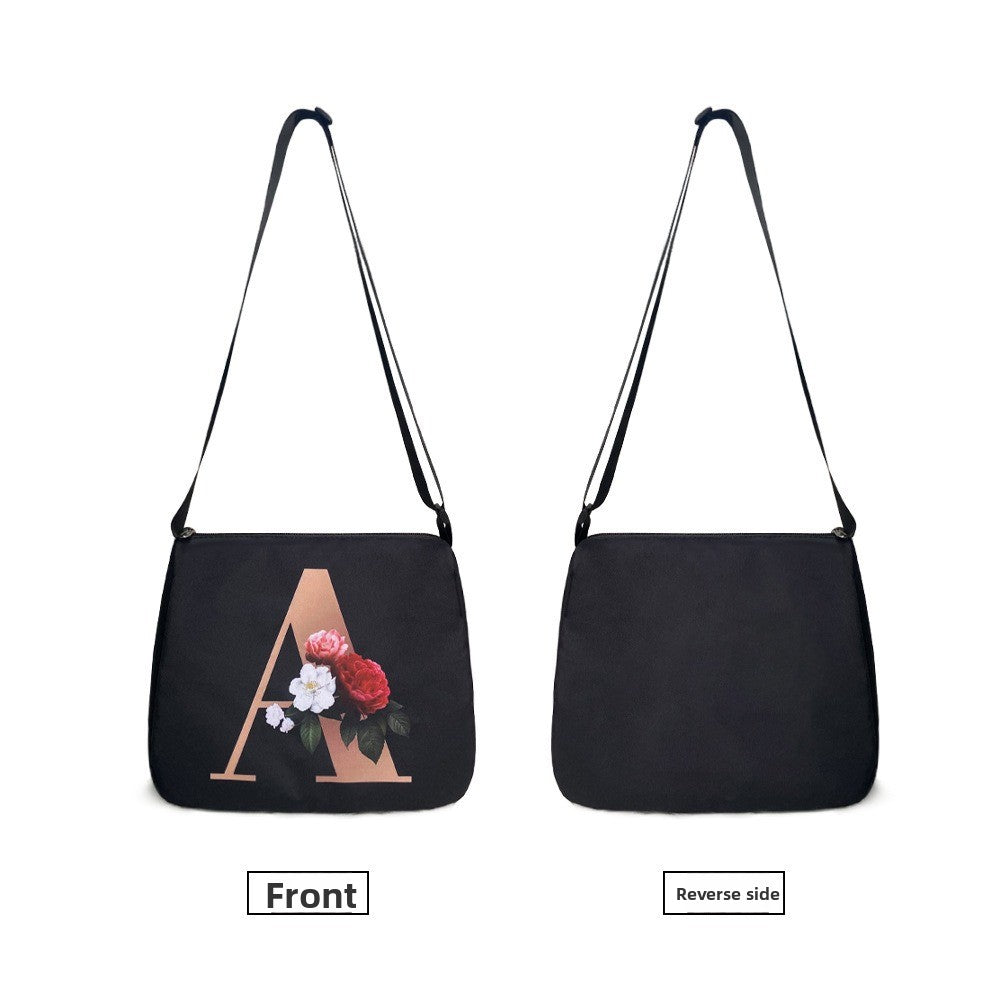 Polyester Gothic Print Underarm Handbag