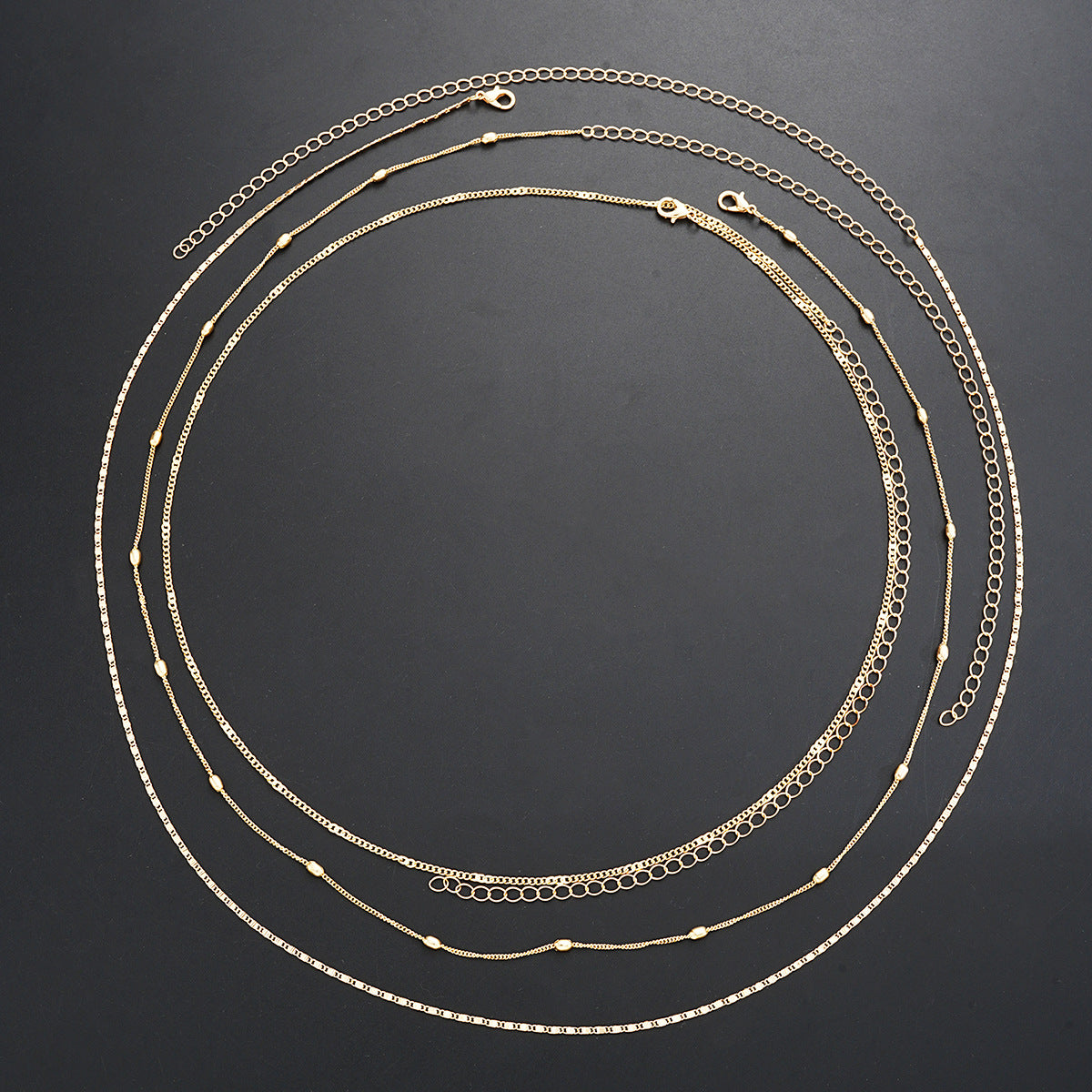 European And American Foreign Trade Hot-Selling Simple Sequin Chain Waist Chain Sexy Multi-Layered Pearl Waist Chain Simple And Versatile Body Chain