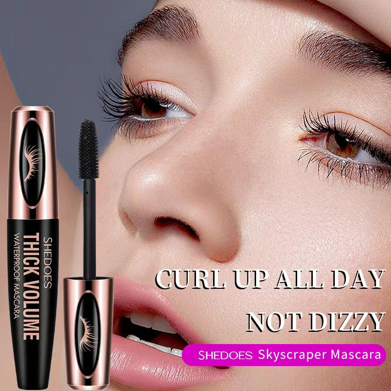 No makeup slender long curling thick mascara