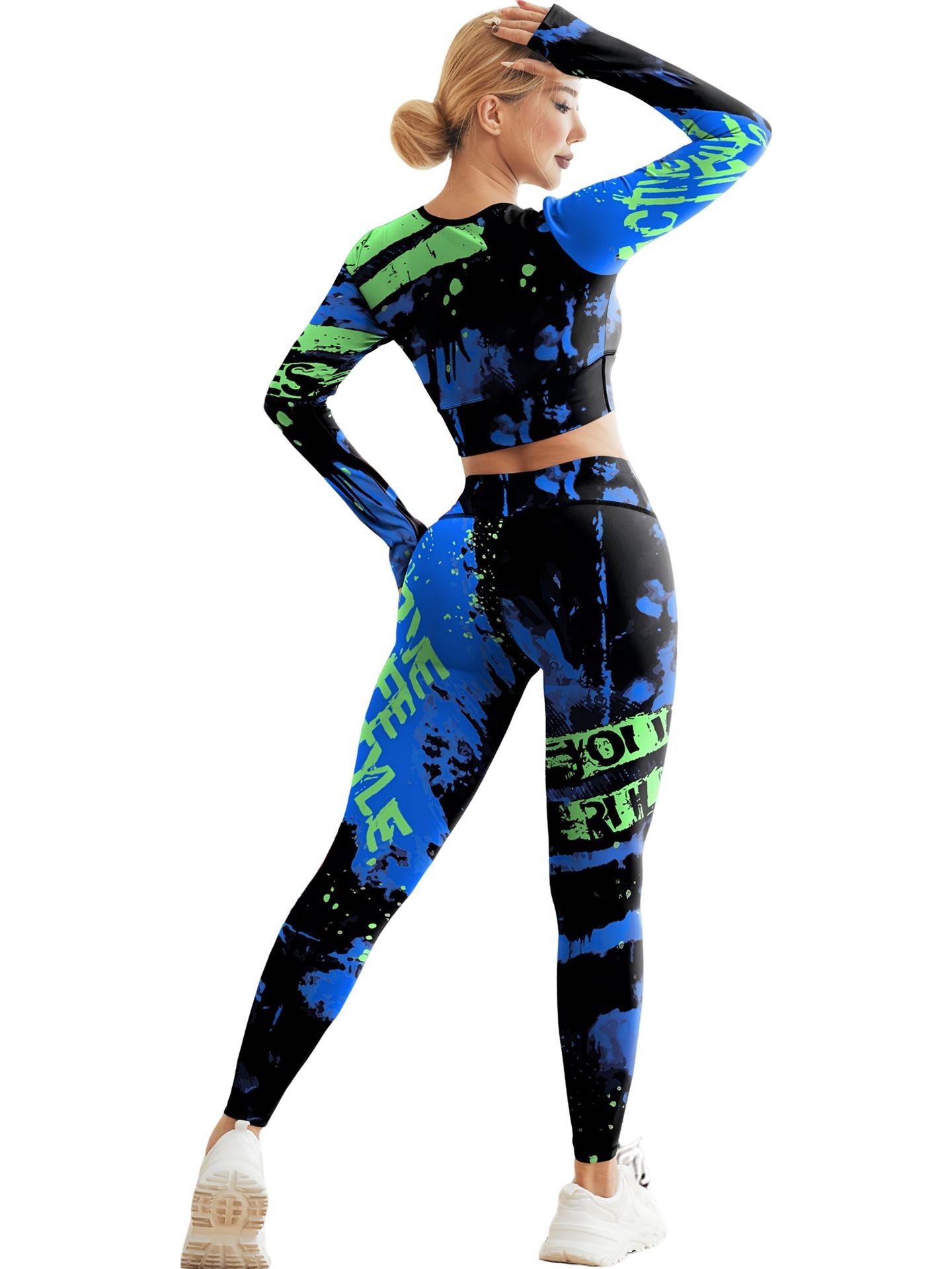 Long Sleeve Yoga Suit