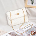 furry shoulder bag