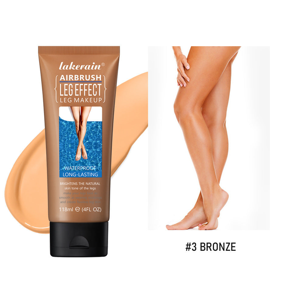 Leg Highlighting Makeup Golden Brown