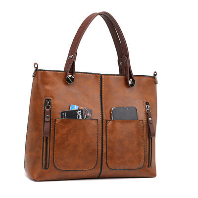 Women PU Tote Bag