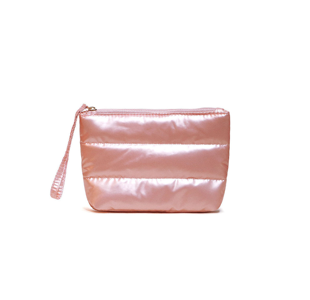 Quilted Waterproof Cosmetic Bag for Travel