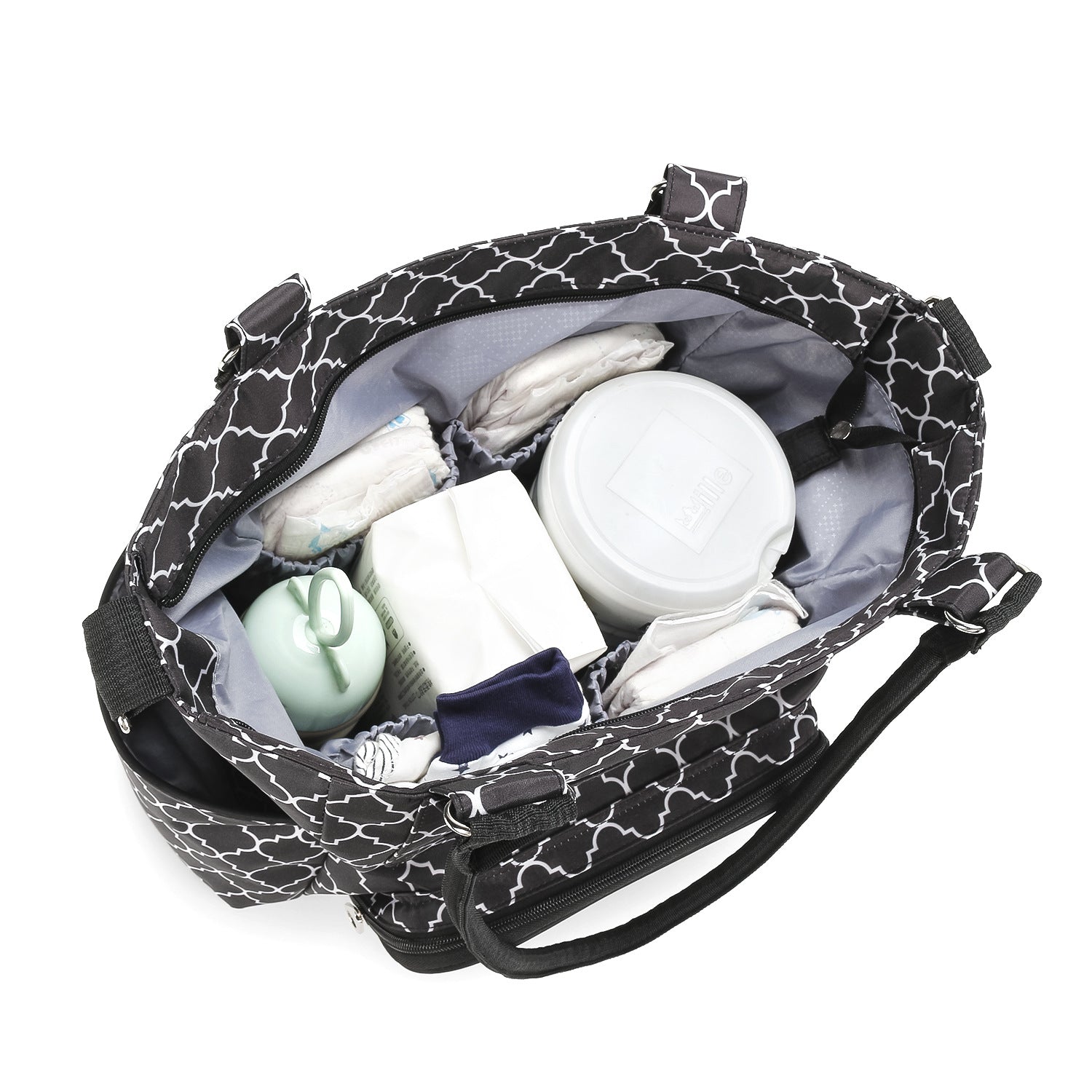 Multifunctional Large Capacity Diaper Bag with Accessories