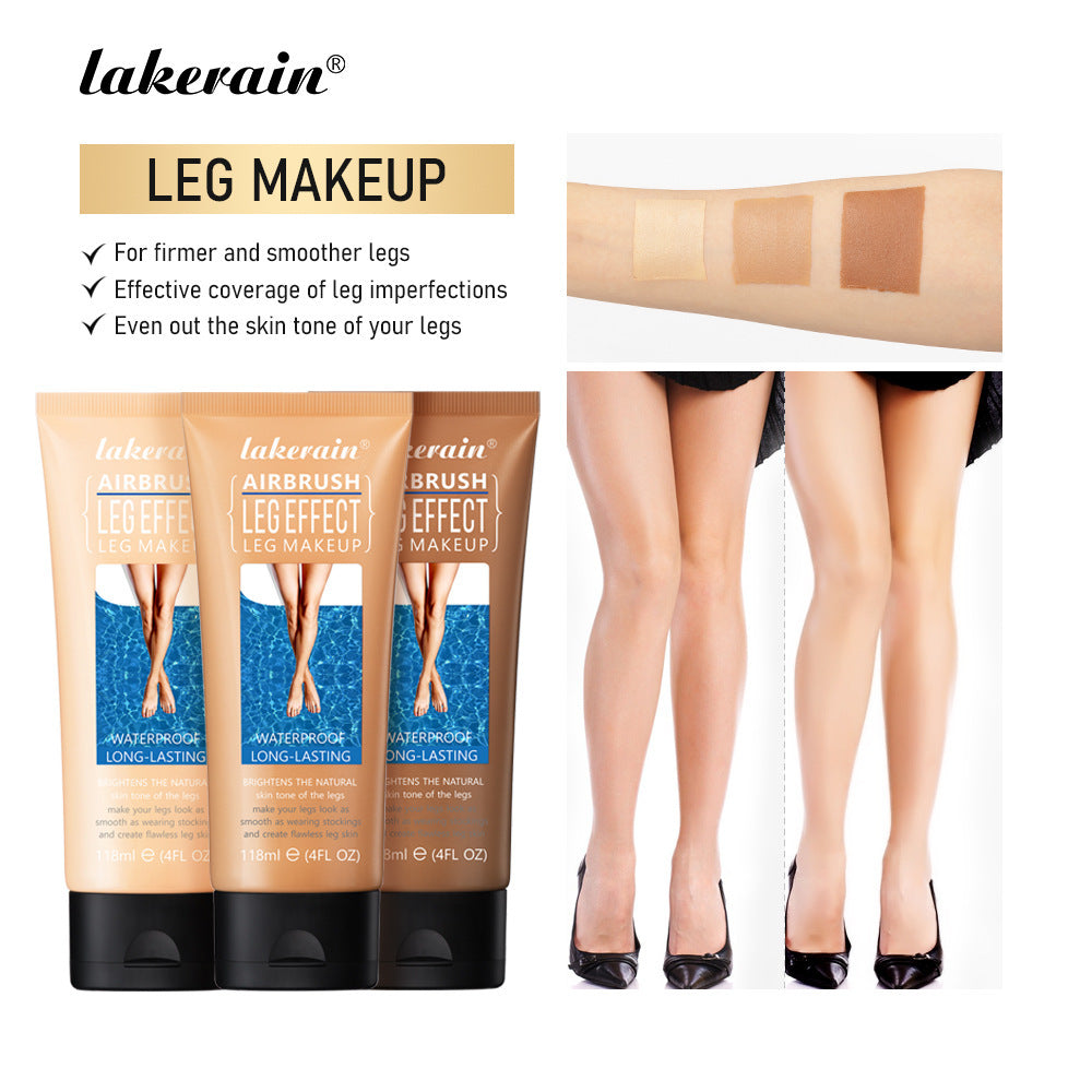 Leg Highlighting Makeup Golden Brown