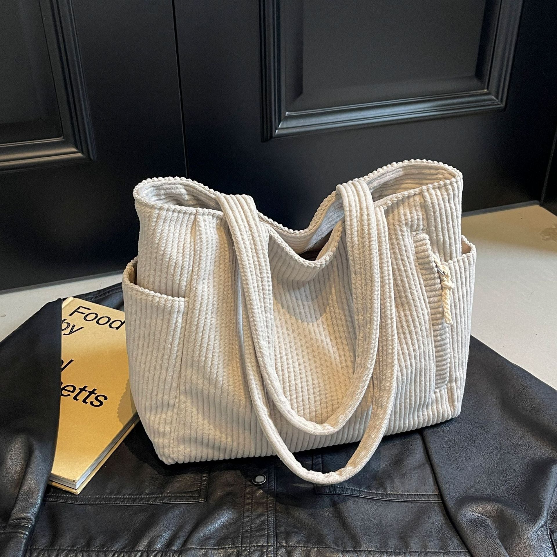 Fashion Casual Corduroy Shoulder Bag