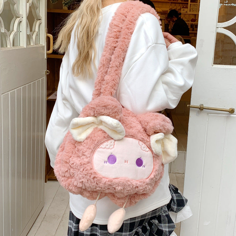 Plush backpack