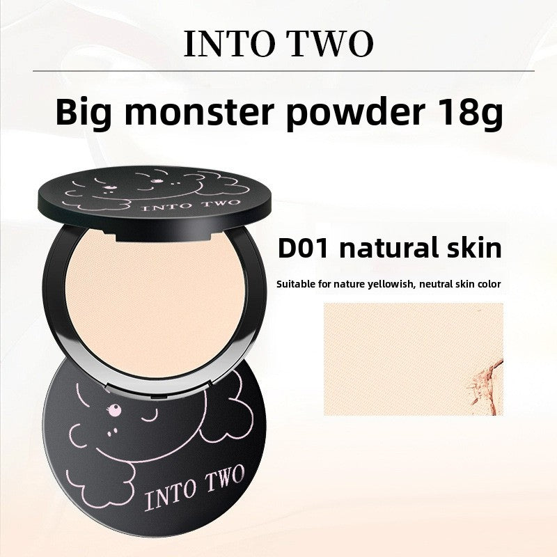 not easy to take off makeup brightening pressed powder