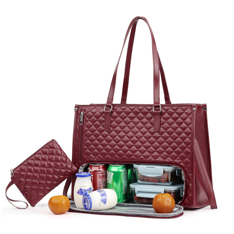 Women's Insulated Lunch Tote Bag