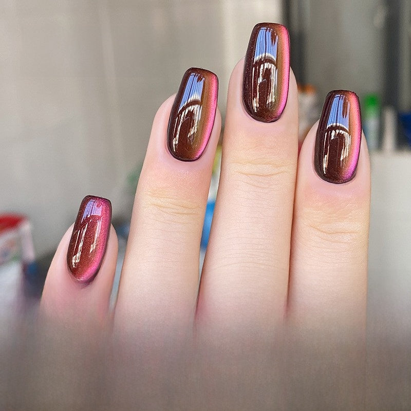 Double Light Cat Eye Nail Polish Glue