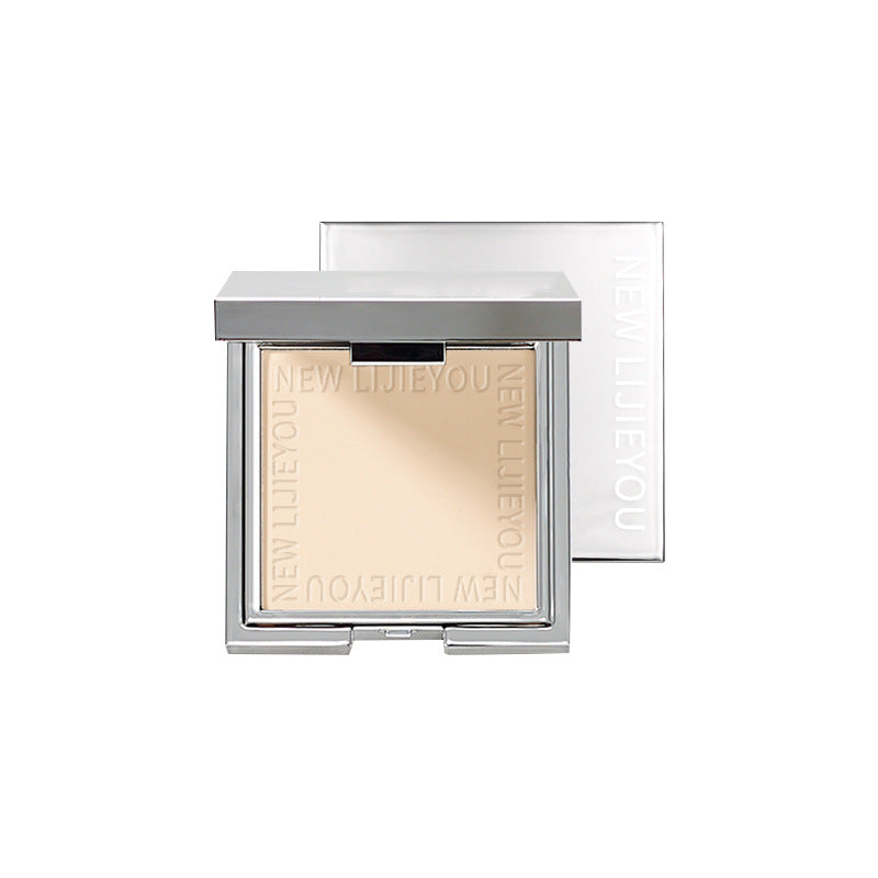 Small Silver Nugget Soft Focus Honey Powder Cake to Set Makeup