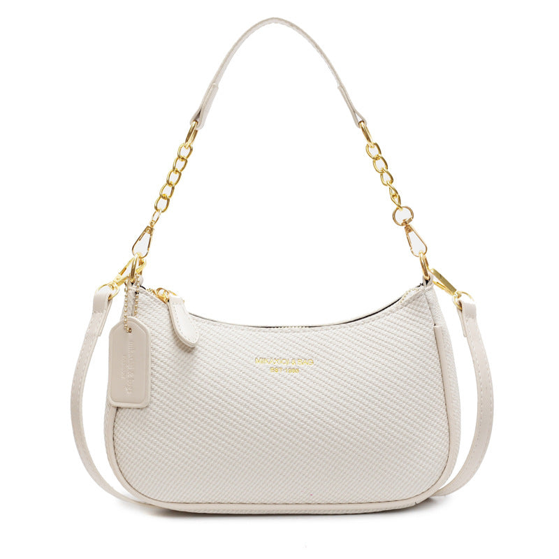 Single-shoulder crossbody bag under the arm