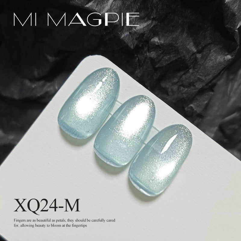 Magnetic Cat's Eye Nail Polish Glue Set