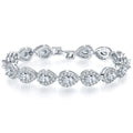 Water Drop Zircon Bracelet for Women
