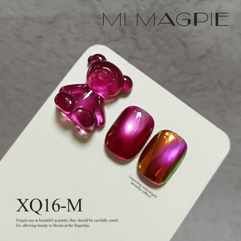 Magnetic Cat's Eye Nail Polish Glue Set
