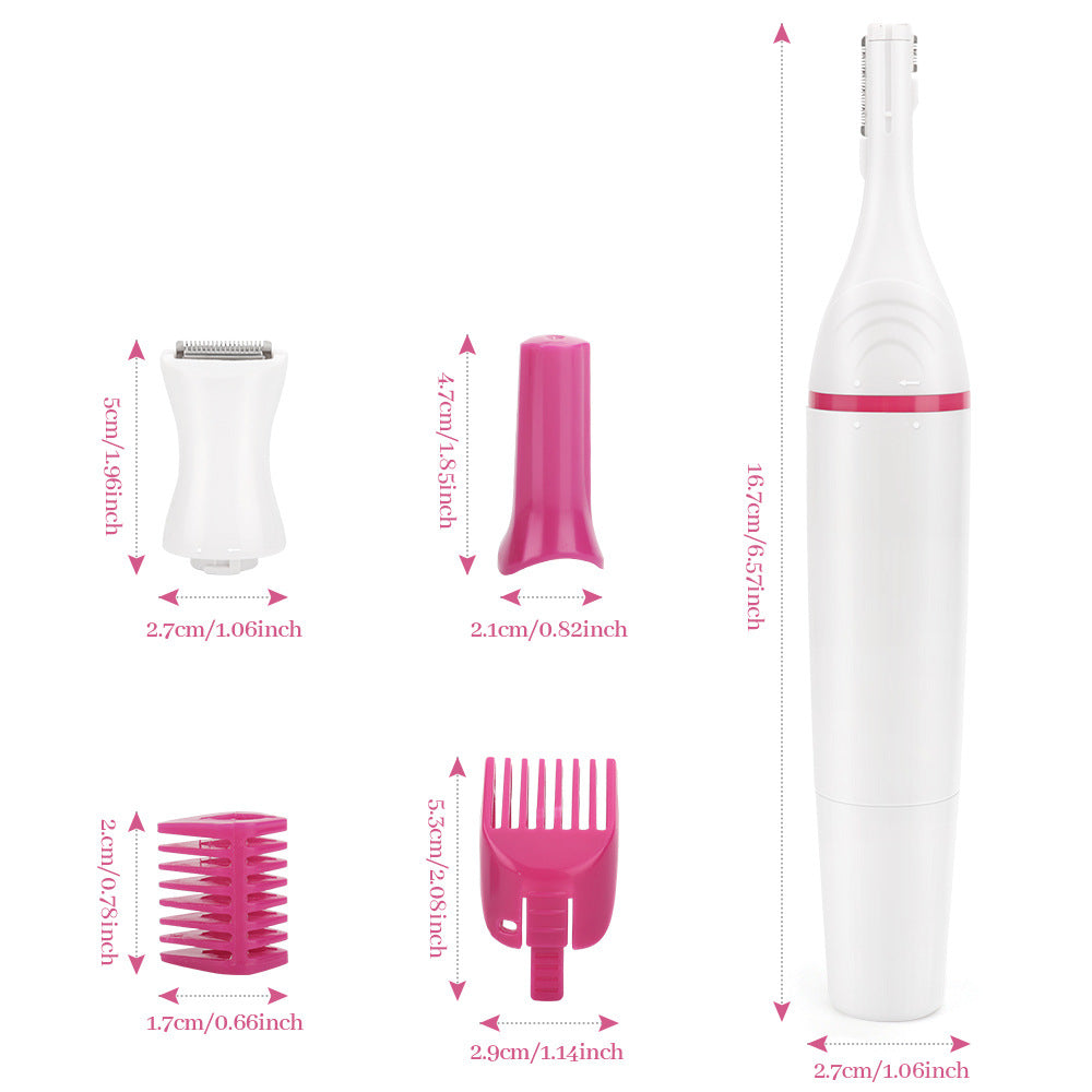 Multi-purpose Hair Trimmer for Eyebrows and Body