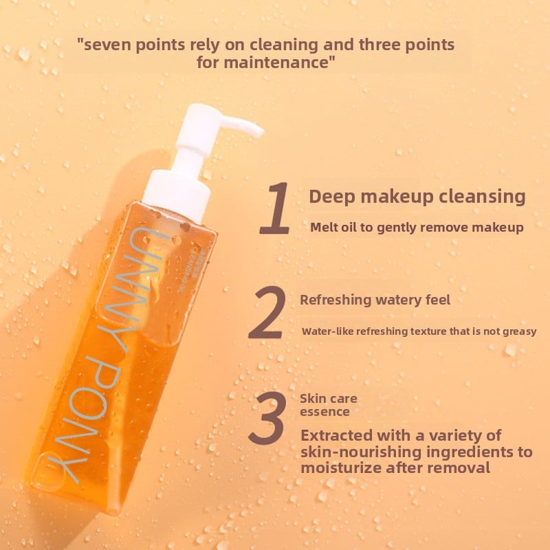 Astaxanthin makeup remover oil for Women, deep cleansing for eyes, lips and face in one