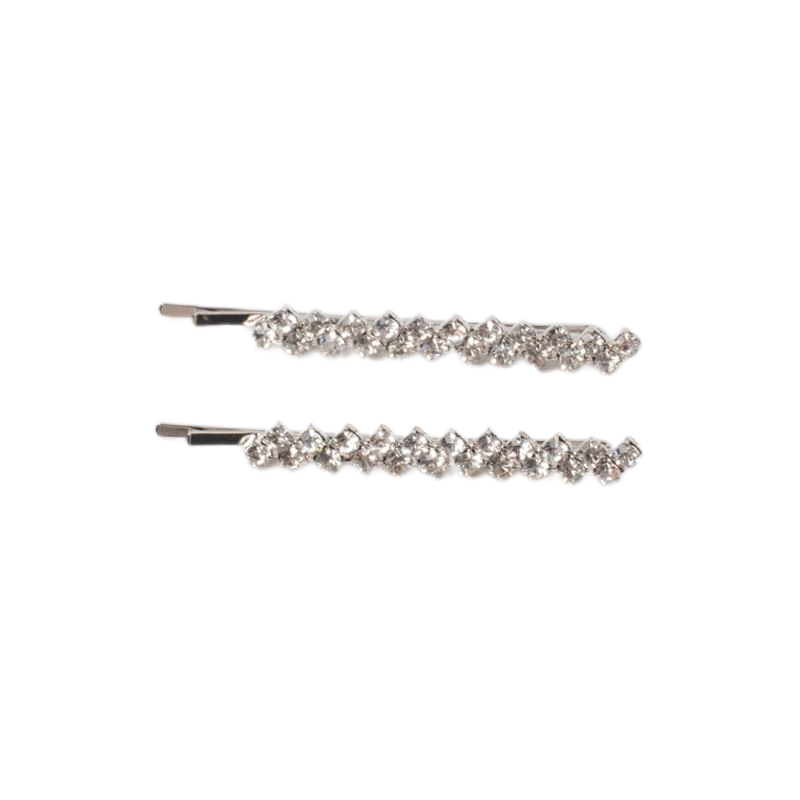 Korean style New hairpin simple fashion bangs clip female headdress side clip hairpin flash diamond hair temperament rhinestone clip