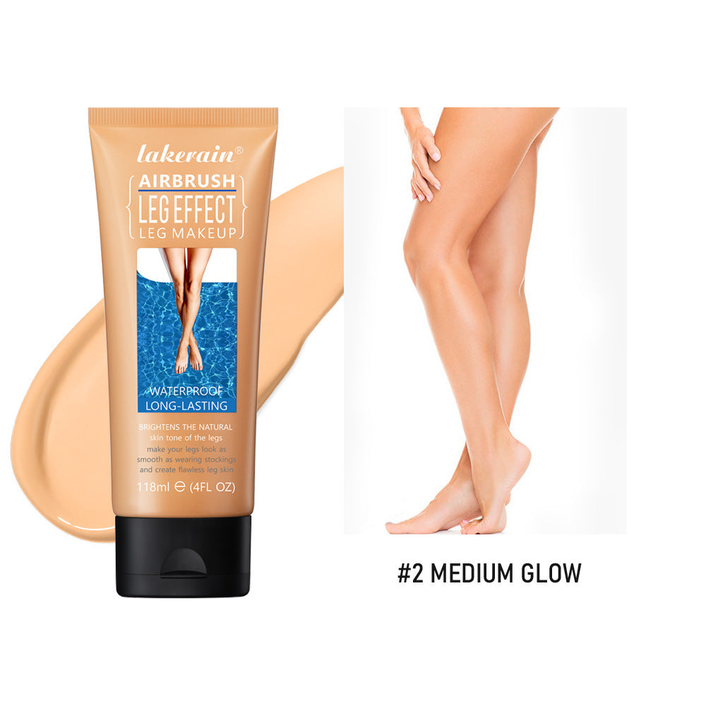Leg Highlighting Makeup Golden Brown