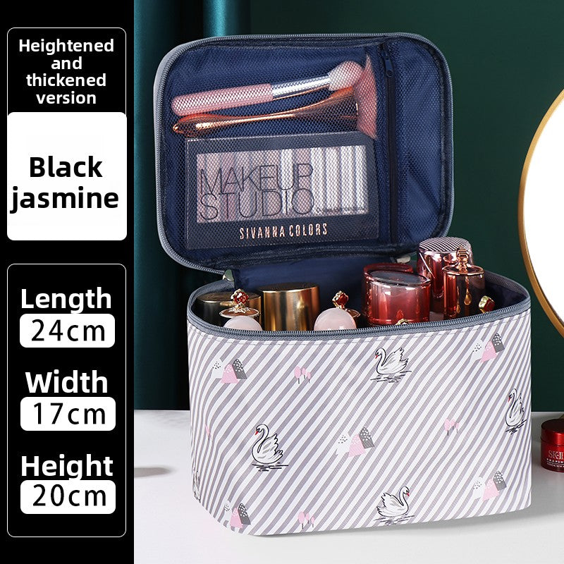 Newly Upgraded Extra Large Cosmetic Bag Portable 2021 New Skin Care Product Cosmetics Bag Travel Heightened Waterproof Cloth Bag for Women