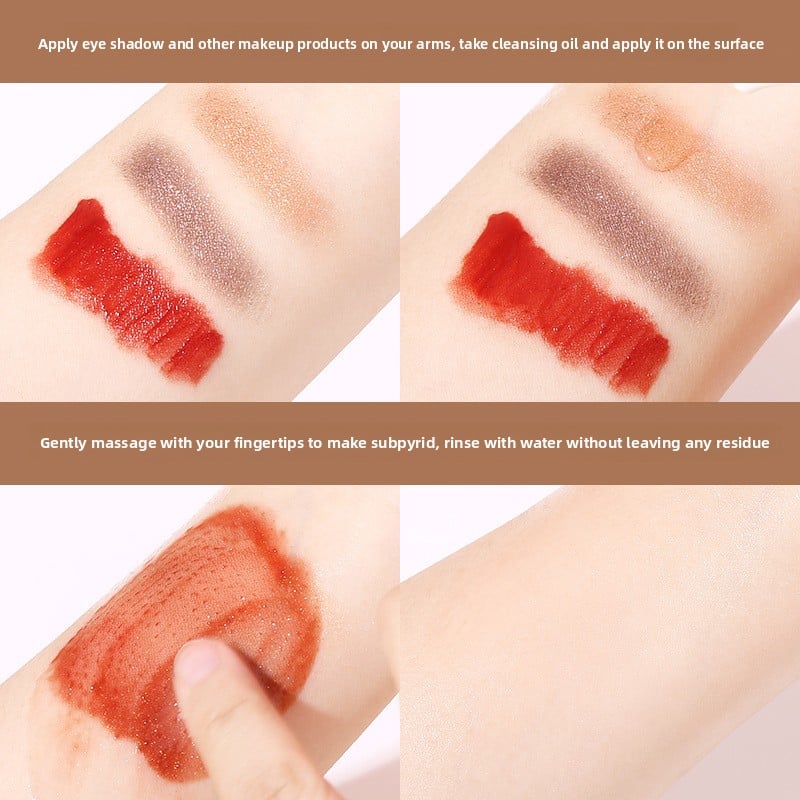 Astaxanthin makeup remover oil for Women, deep cleansing for eyes, lips and face in one