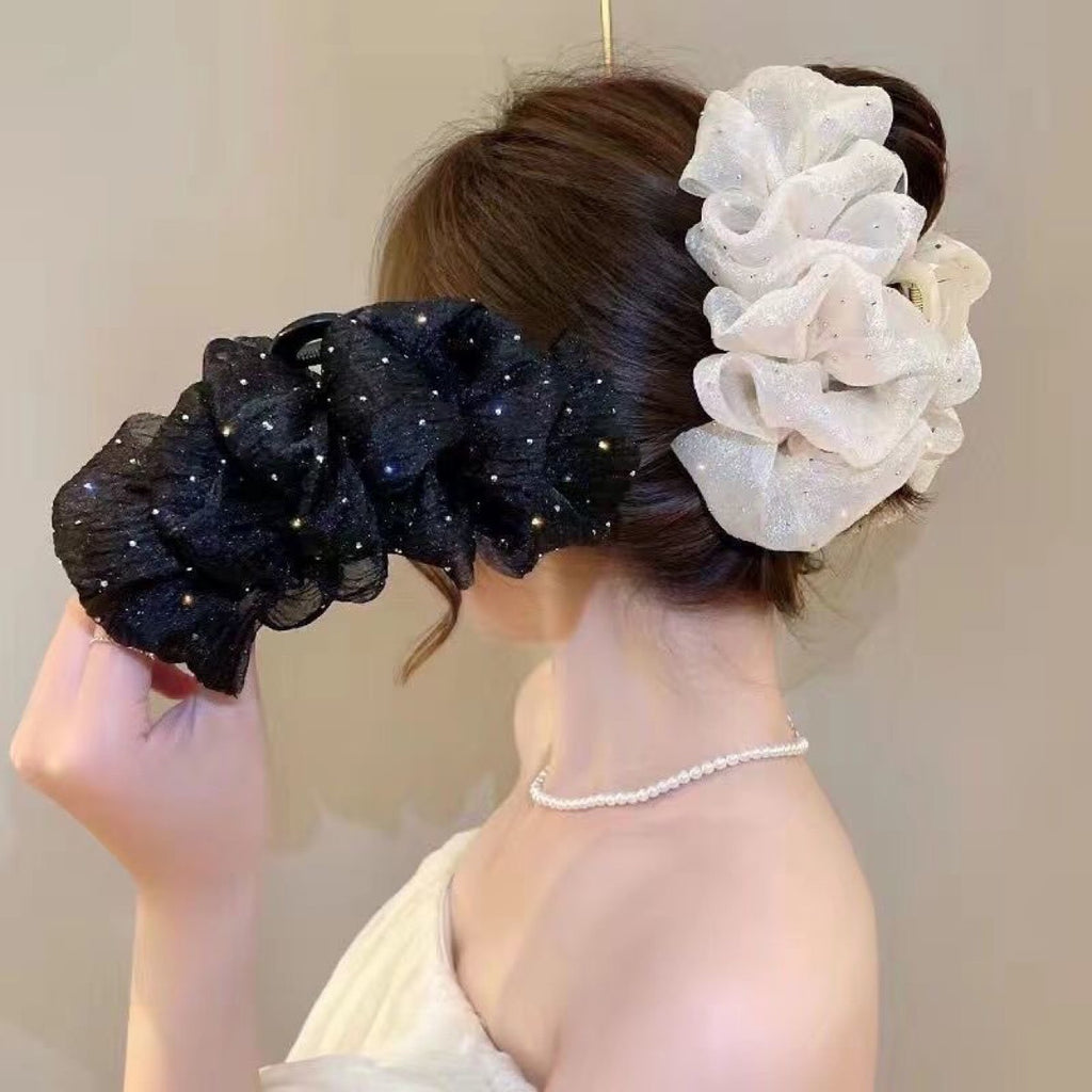 Elegant Princess Wave Dot Bubble Hair Clip for Women